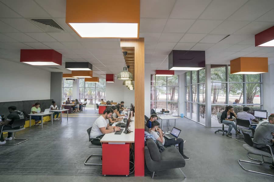 Cyprus International University campus map