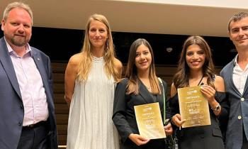 Mimarlık bölümü öğrencilerine Beyrut'tan iki ödül